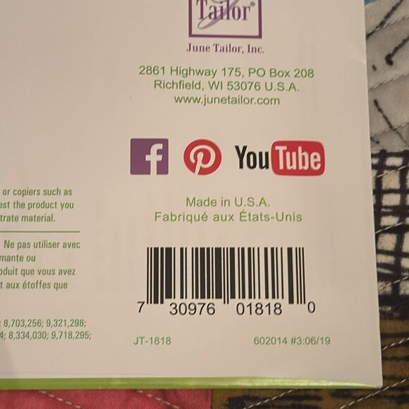 June Tailor Light T-Shirt Transfer Sheets Set of 5 Sheets NWT - Picture 7 of 8